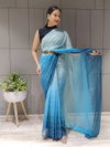 DAC Tassles Designer Chiffon Party Wear Readymade Sarees Wholesale Market In Surat
